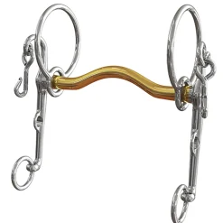 Mors Pelham Ns Bits Slimma Swales, Leger Passage De Langue, Canon 14 Mm, Branche Inferieure 7 Cm
