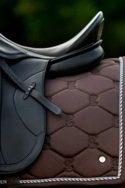 Ps Of Sweden Cotton Signature Dressage Saddle Pad