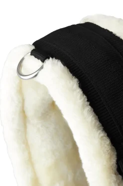 Sangle De Dressage Horze Tartu En Neoprene Avec Fausse Fourrure Non Amovible