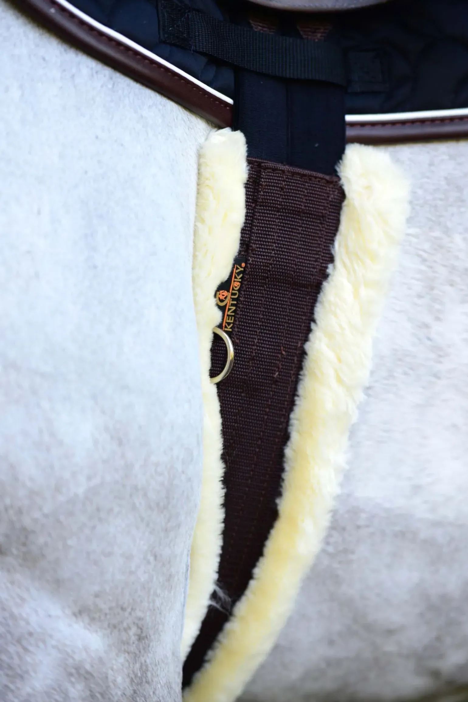 Sangle En Peau De Mouton Kentucky Horsewear