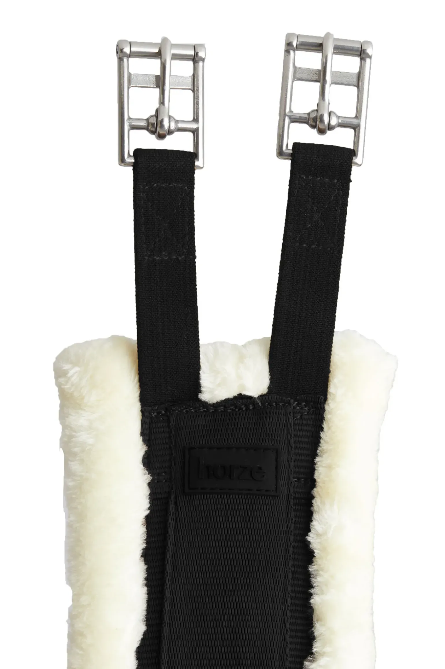 Sangle Horze Kyiv En Neoprene Avec Fausse Fourrure Non Amovible