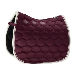 Tapis De Selle De Dressage Brillant Vague Contraste Eskadron