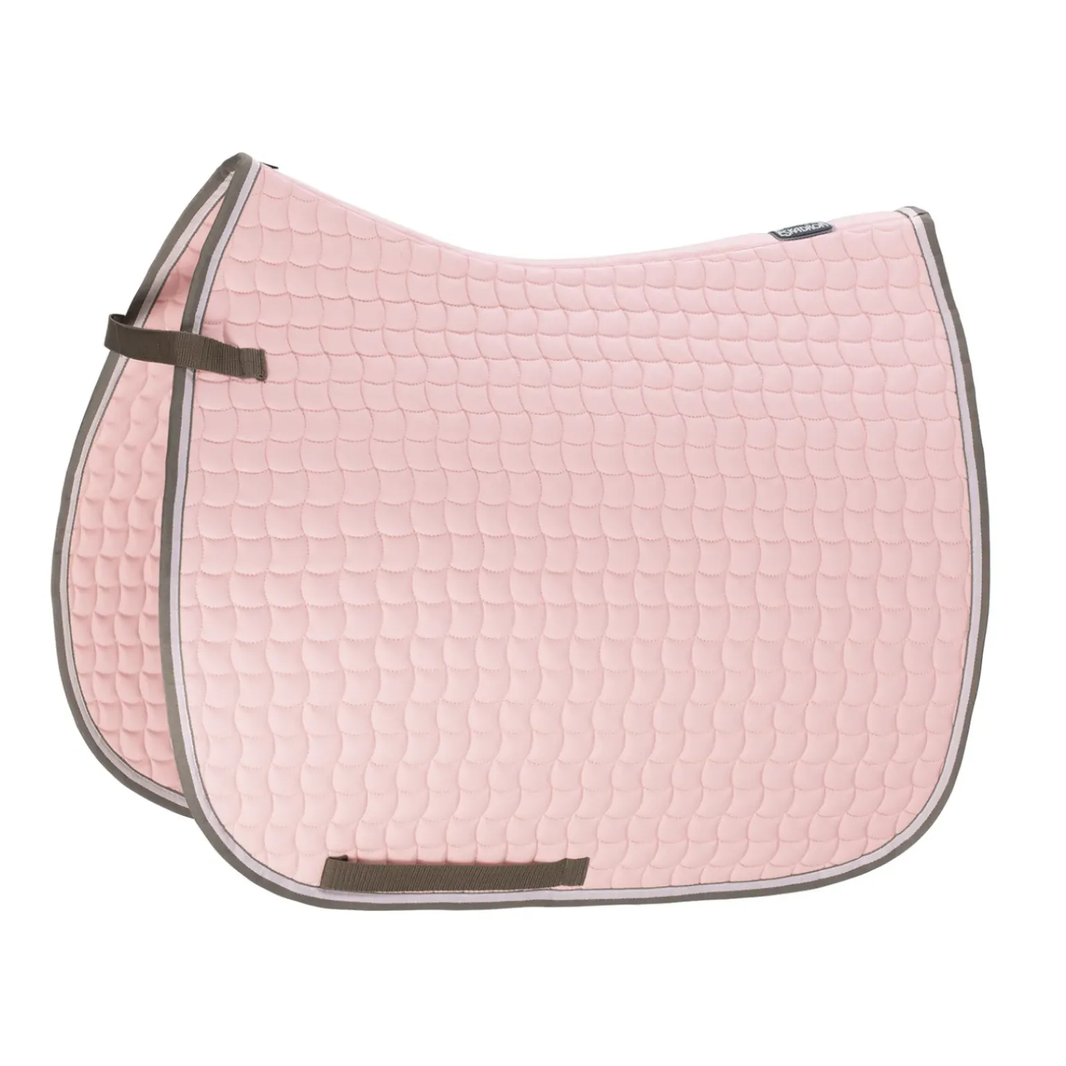 Tapis De Selle De Dressage Coton Contraste Eskadron