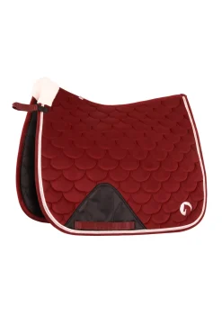 Tapis De Selle De Dressage Horze Geneva Avec Fausse Fourrure