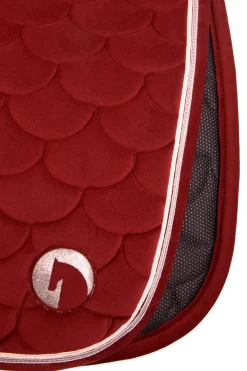Tapis De Selle De Dressage Horze Geneva Avec Fausse Fourrure
