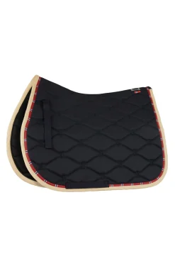 Tapis De Selle De Dressage B Vertigo Amory Avec Monogramme Brode