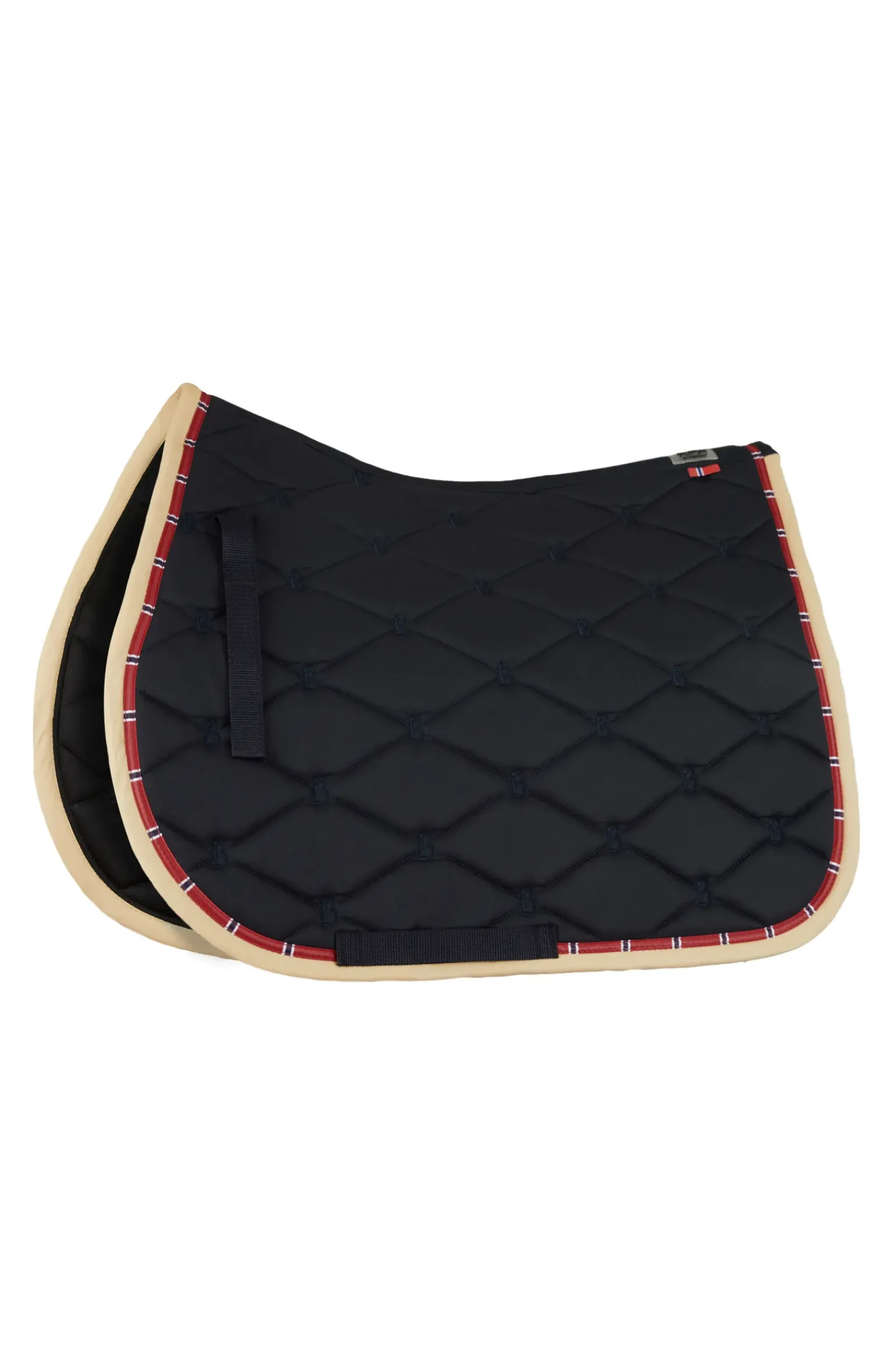 Tapis De Selle De Dressage B Vertigo Amory Avec Monogramme Brode