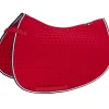 Tapis De Selle De Saut D'Obstacle Coton Contraste Eskadron