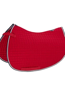 Tapis De Selle De Saut D'Obstacle Coton Contraste Eskadron