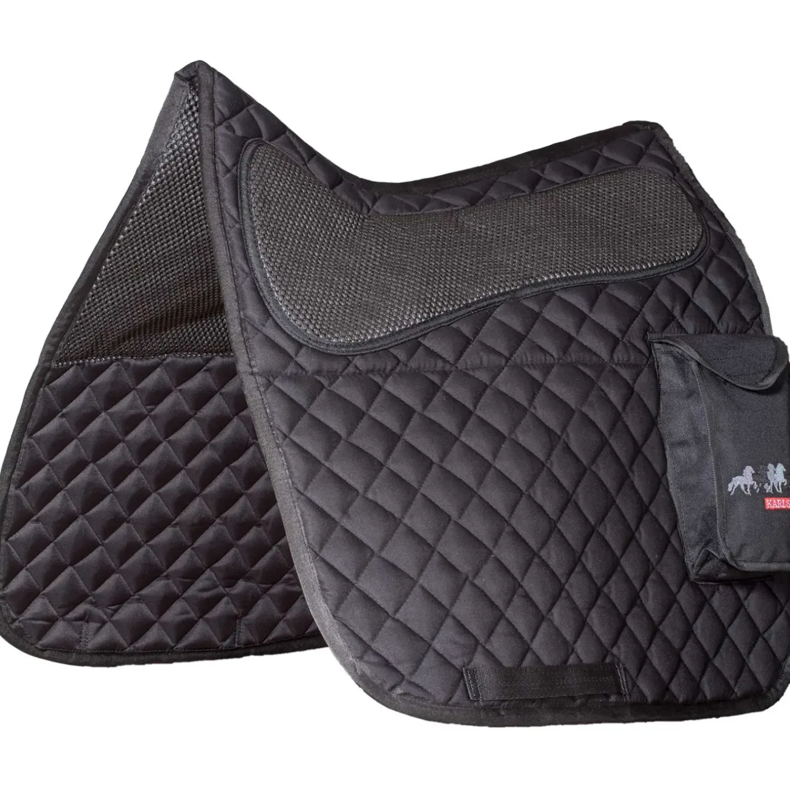 Tapis De Selle Karlslund Avec Poche, Coton
