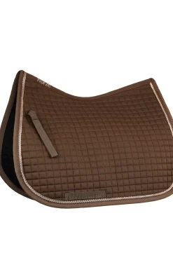 Tapis De Selle Mixte Horze Glarus Avec Tresse