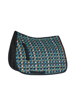 Tapis De Selle Mixte Horze Alex Avec Impression Etoile, Poney