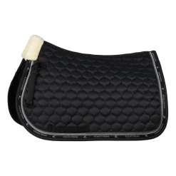 Tapis De Selle Mixte Horze Claremont Avec Fausse Fourrure