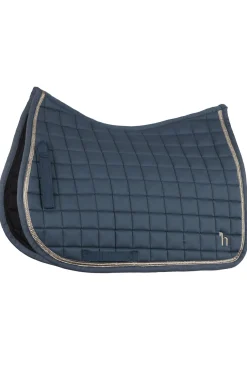 Tapis De Selle Mixte Usage Horze Munich Avec Deco Metallique
