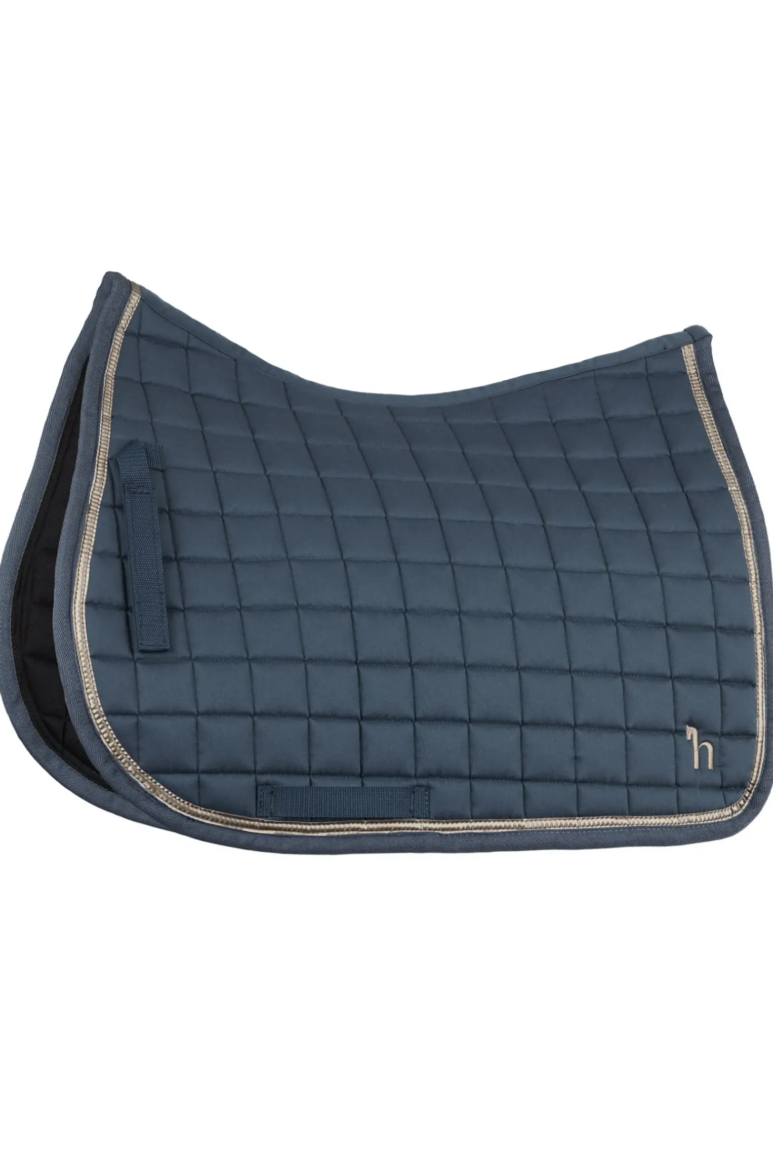 Tapis De Selle Mixte Usage Horze Munich Avec Deco Metallique