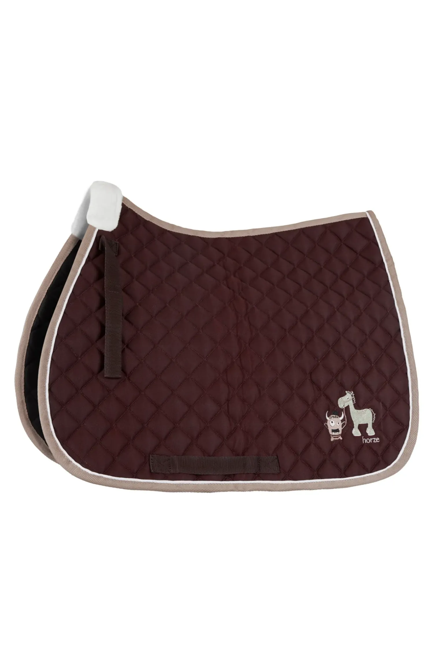 Tapis De Selle Poney Horze Monster Avec Broderie