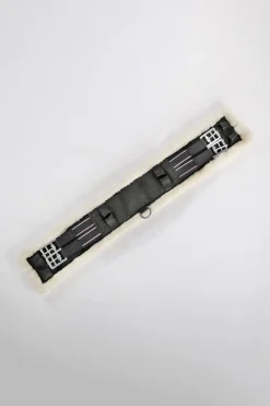 Usg Nylon Dressage Girth With Faux Fur Padding