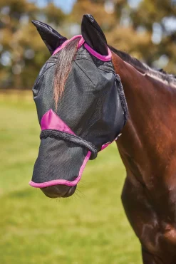 Weatherbeeta Comfitec Deluxe Durable Mesh Mask With Ears And Nose